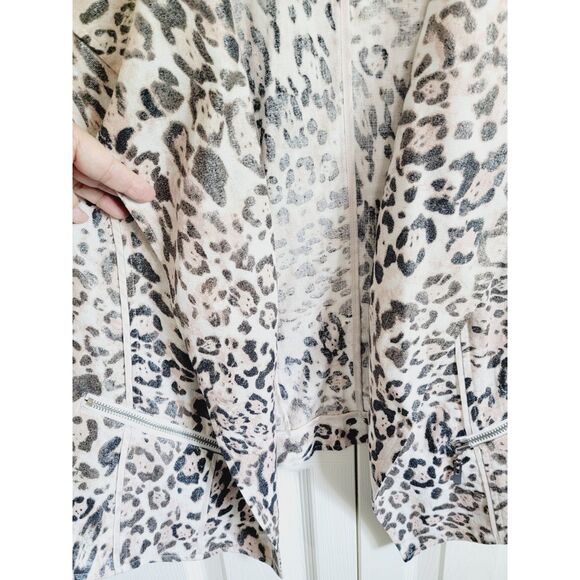 Chico's 4 Sleeveless Linen Blend Open Front Cover Vest Shirt Top Size 1X Pckts - Picture 6 of 7